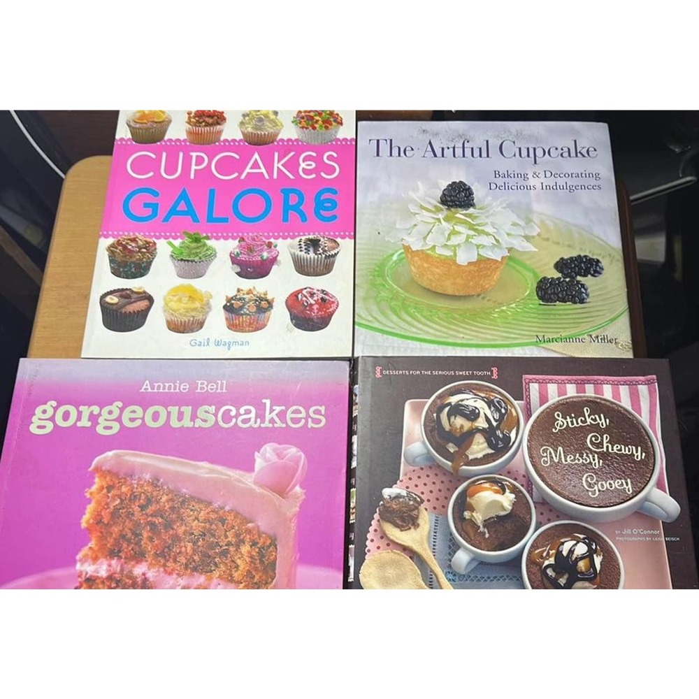 Cupcake cakes and Dessert books